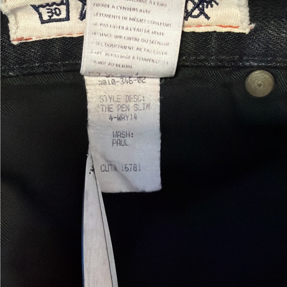 Hiroshi Kato The Pen Slim Selvedge‎ Jeans Paul Wash Men’s 31 Made USA - Picture 4 of 7